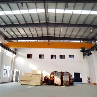 Rafmagns hoist brú krani